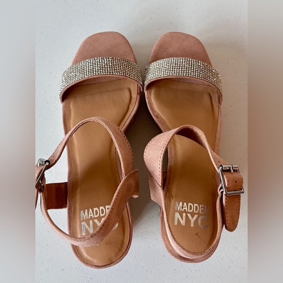 Steve Madden glitter platform wedges size 8 - Picture 6 of 10